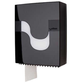 Dispensador Celtex Negro para papel higiénico Mini Jumbo Dispensador Celtex Negro para papel higiénico Mini Jumbo
