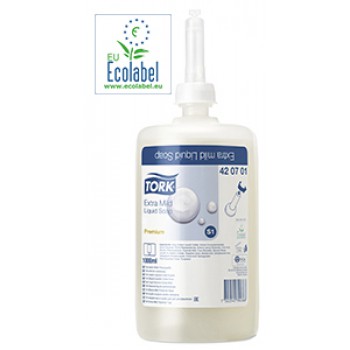 Jabón Tork Premium Extra Suave tipo gel líquido para las manos Jabón Tork Premium Extra Suave tipo gel líquido para las manos