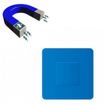 Apósitos Tiritas Premium con metal detectable Impermeable de 100x100mm 10 Unidades Apósitos Tiritas Premium con metal detectable Impermeable de 100x100mm 10 Unidades