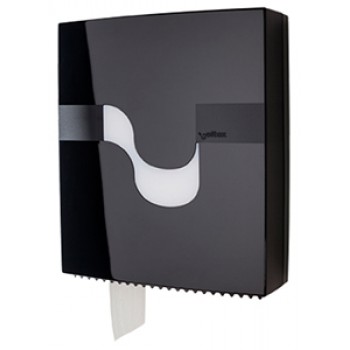Dispensador Celtex Negro para papel higíenico Maxi Jumbo