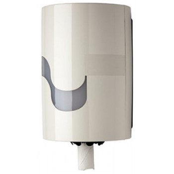 Dispensador Celtex blanco extracción central para papel mecha Dispensador Celtex blanco extracción central para papel mecha