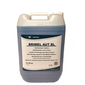 Abrillantador Lavavajillas Quimxel Brimel BL envase de 10 Litros Abrillantador Lavavajillas Quimxel Brimel BL envase de 10 Litros