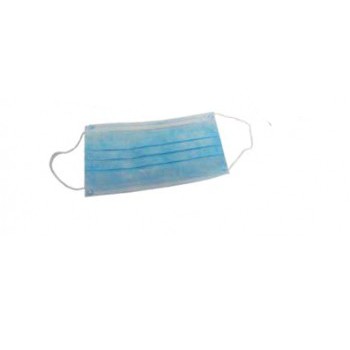 Mascarilla Cirujano Polipropileno 3 capas color Azul